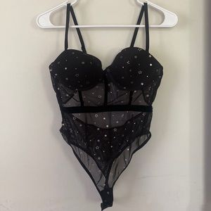 Starry Mesh Bodysuit